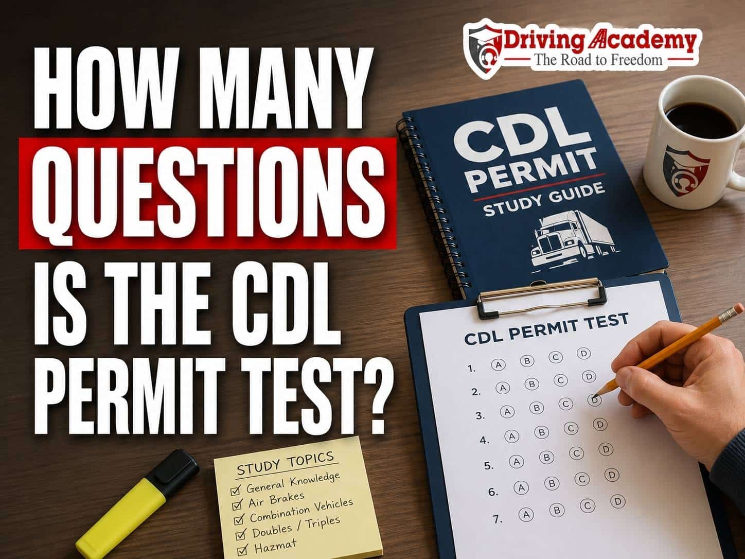 How Many Questions Is the CDL Permit Test?
