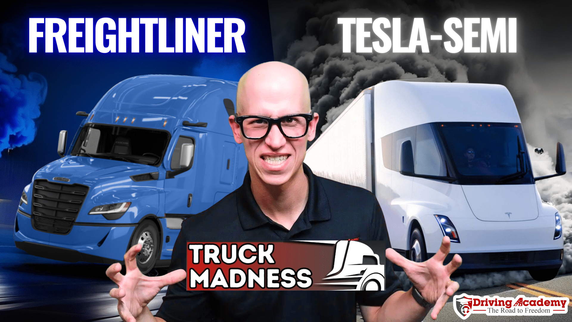 Tesla Semi Vs Freightliner Cascadia