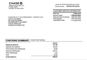 bank statement proof of address bank statement proof of address