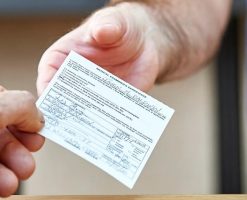 Physical DOT med cards like this have been replaced with electronic cards