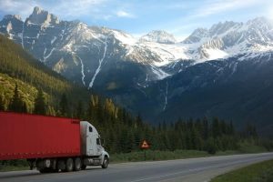 otr driver on the road