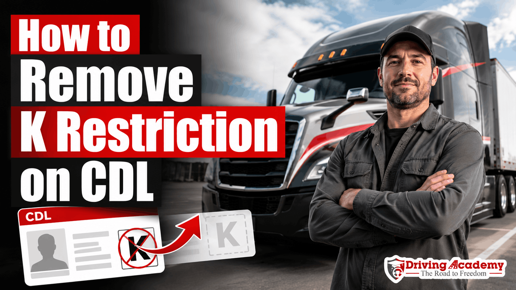 how to remove k restriction (1) How to Change a CDL from Intrastate to Interstate (Removing the K Restriction)