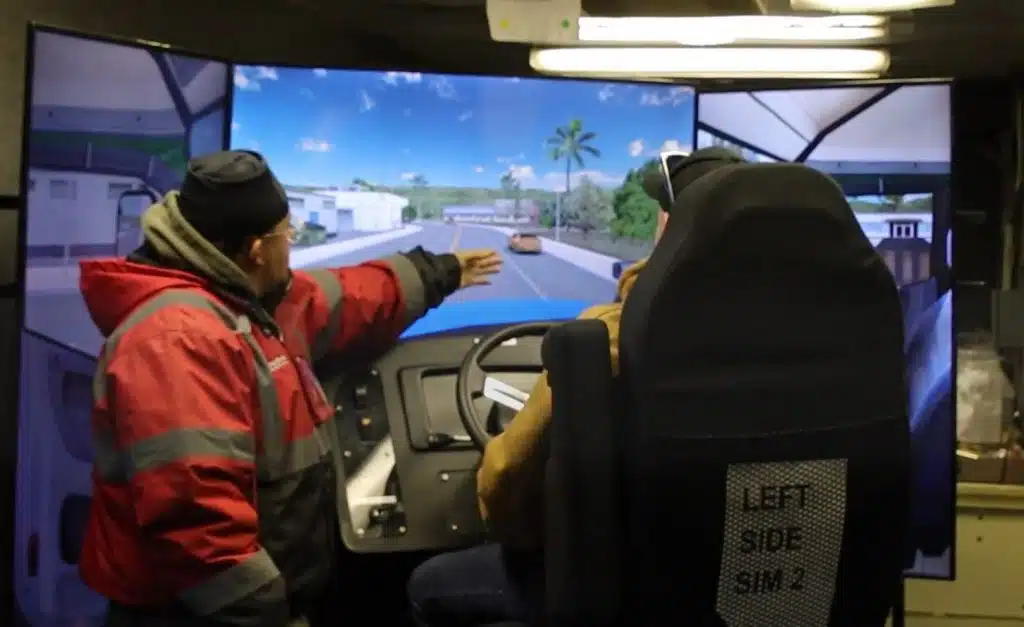 Truck School Simulator training
